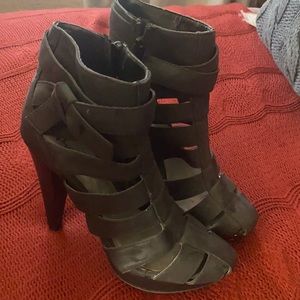 Classy black high heels